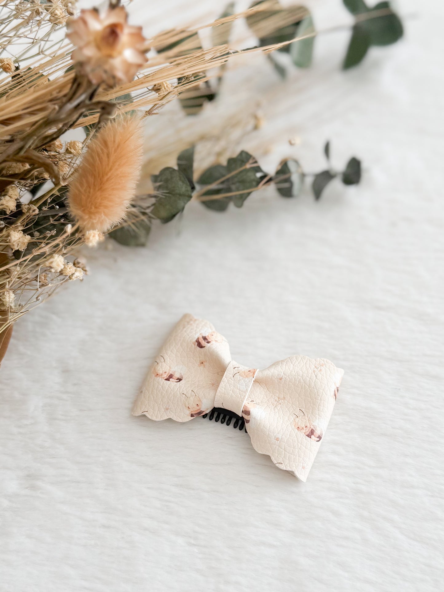 Boucle à cheveux Madie Abeilles • Pince cheveux fins •