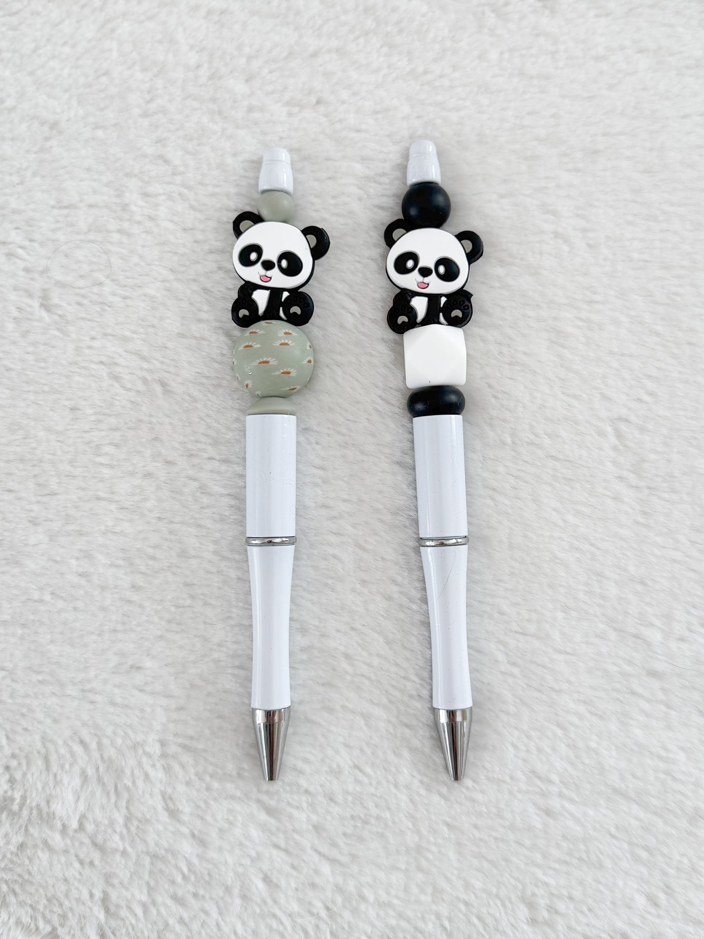 Stylo rechargeable à encre noir Panda