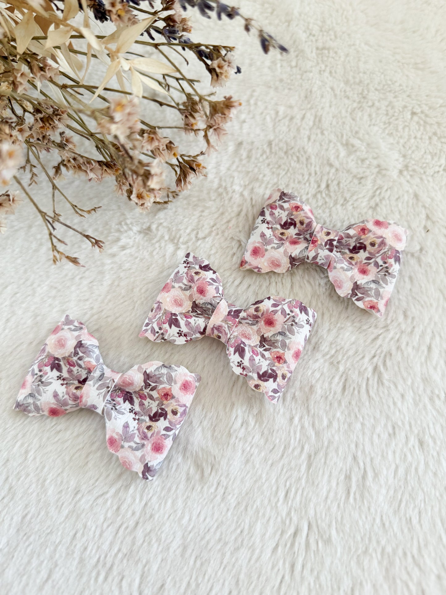 Boucle à cheveux Madie Aquarelle Floraux
