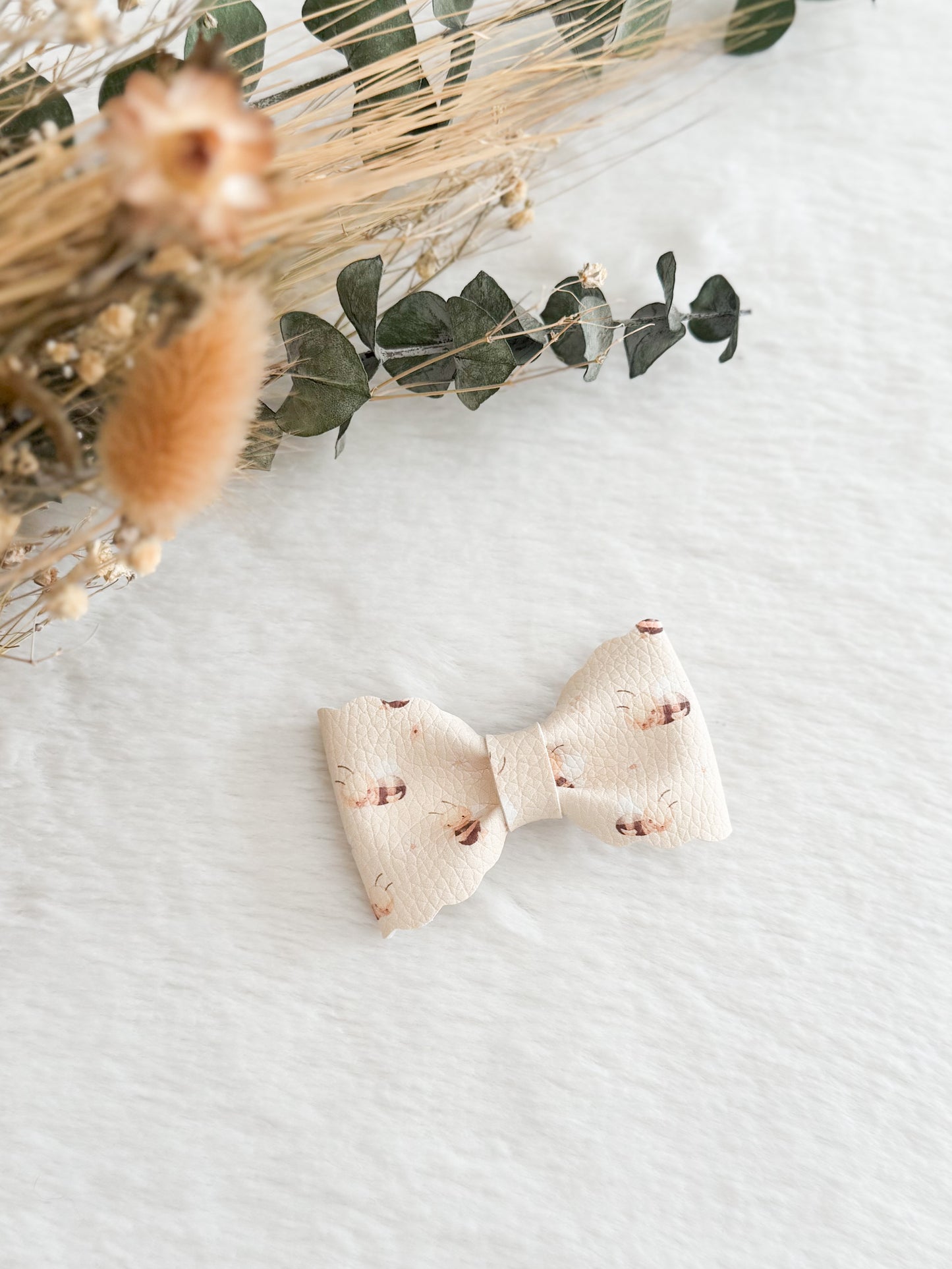 Boucle à cheveux Madie Abeilles • Pince crocodile •