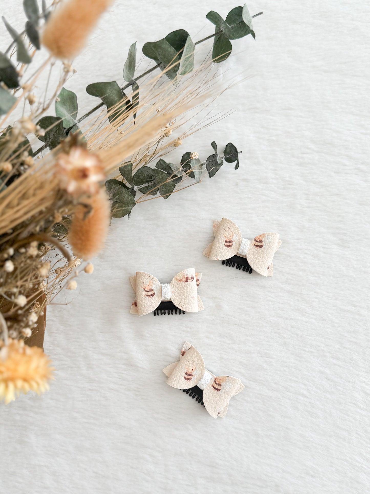 Boucle à cheveux Emma Abeilles