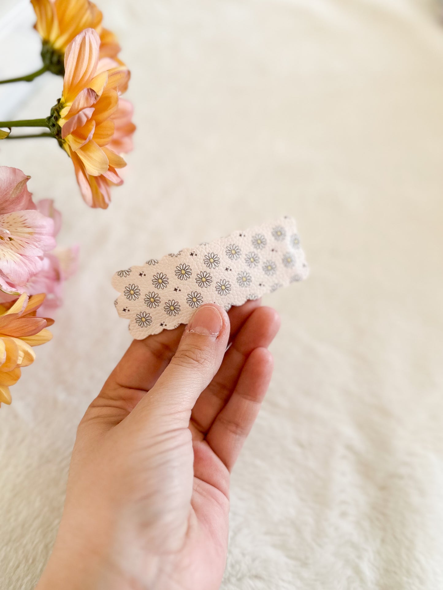 Barrette Femme Marguerites