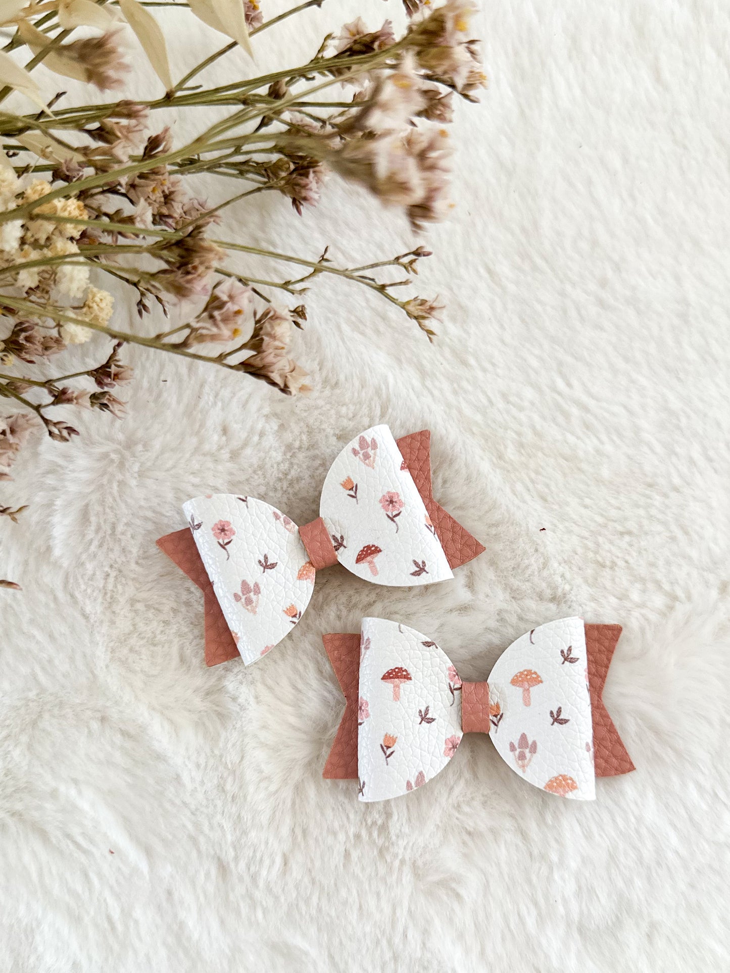 Boucle à cheveux Bella Fleurs Rose