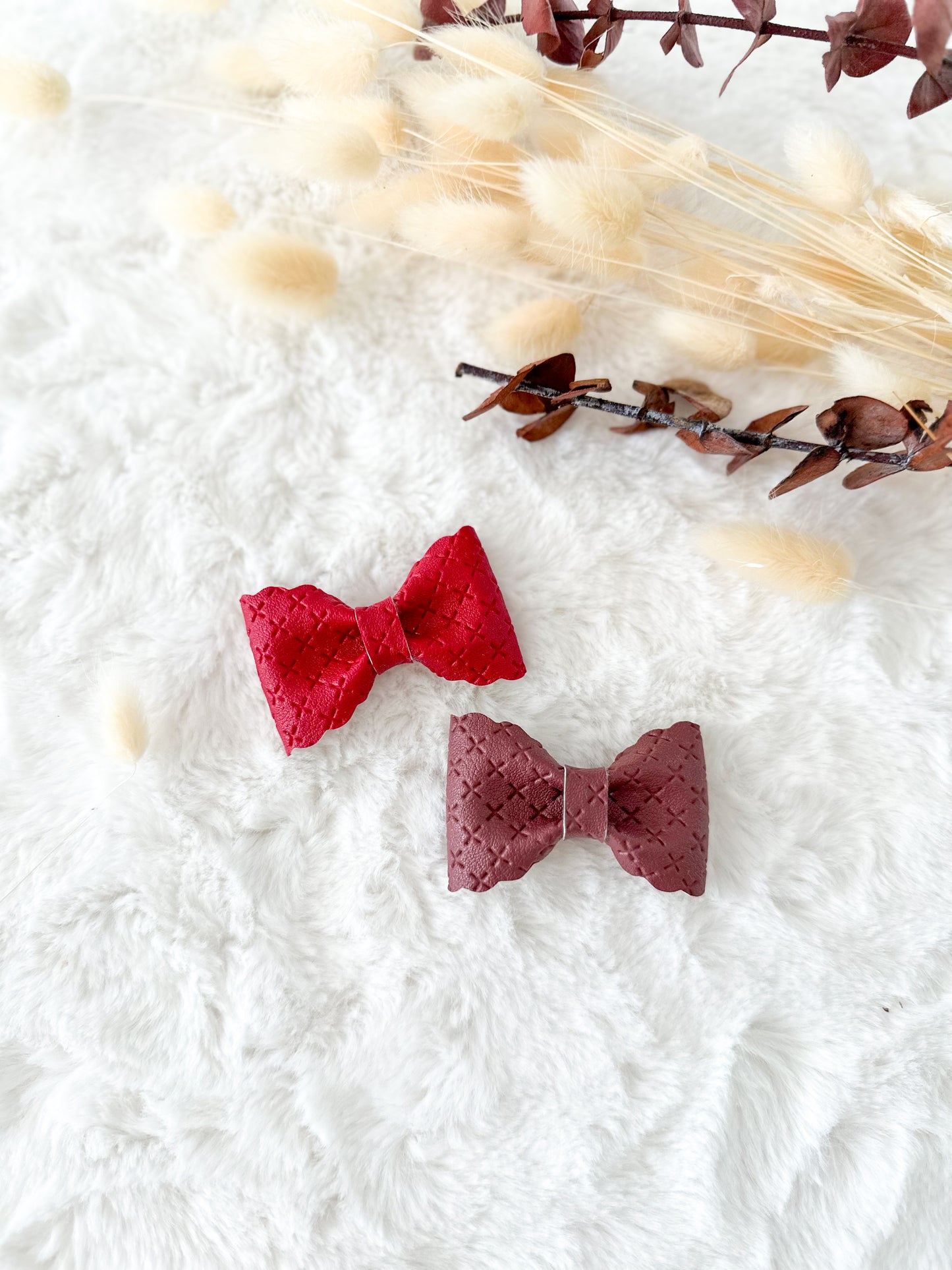 Boucle à cheveux Madie Prune