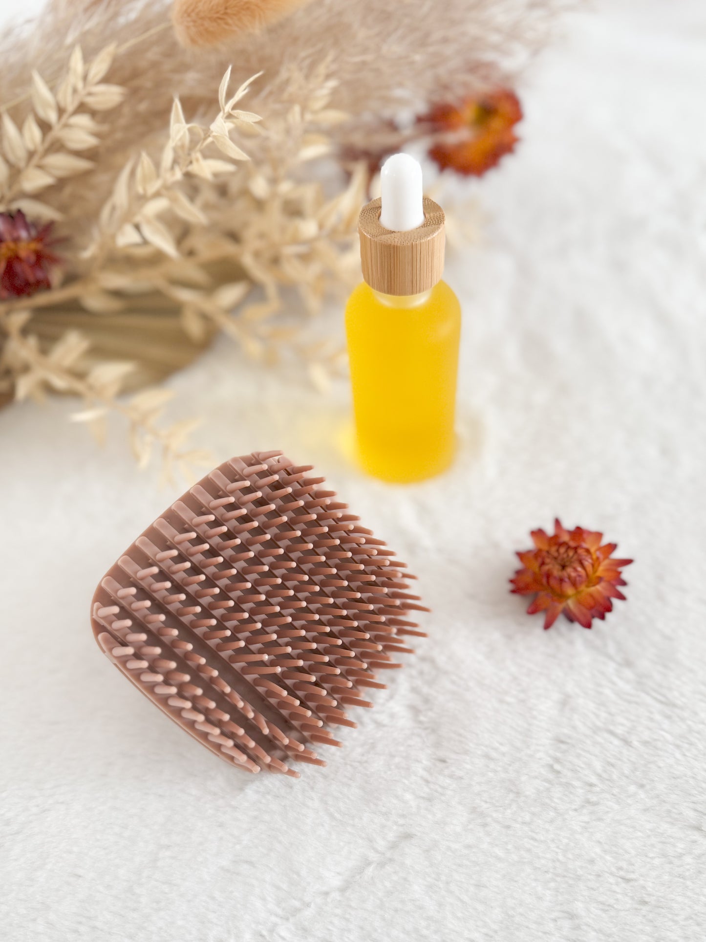 Brosse massage capillaire Rouille