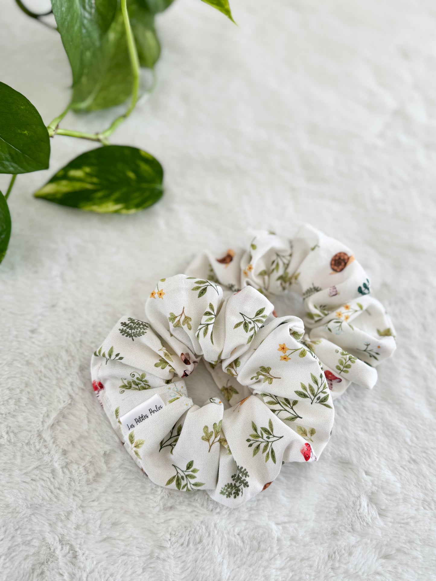 Chouchou XL Feuillages & Champignons