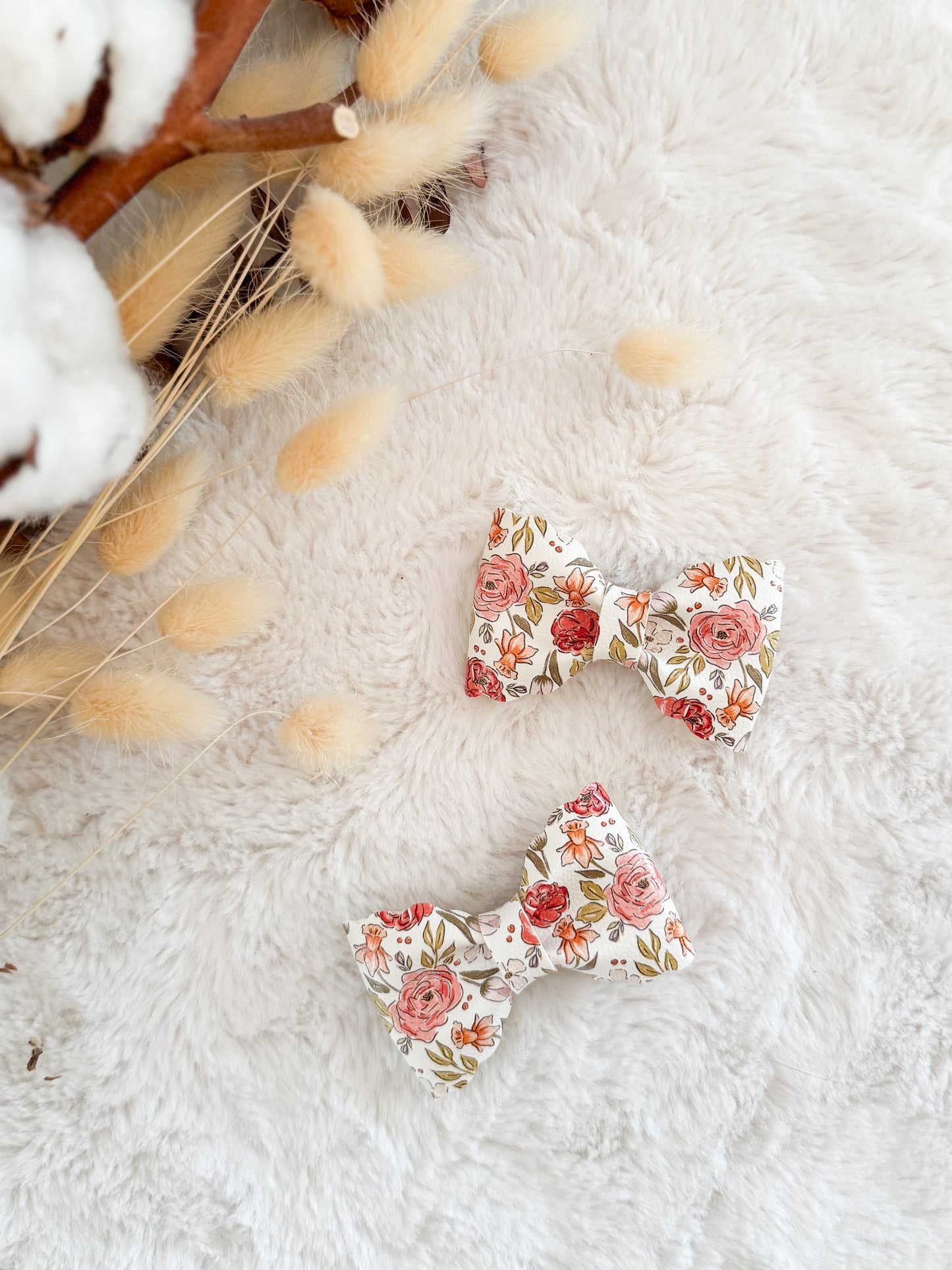 Boucle à cheveux Madie Fleurs des champs • Pince crocodile •