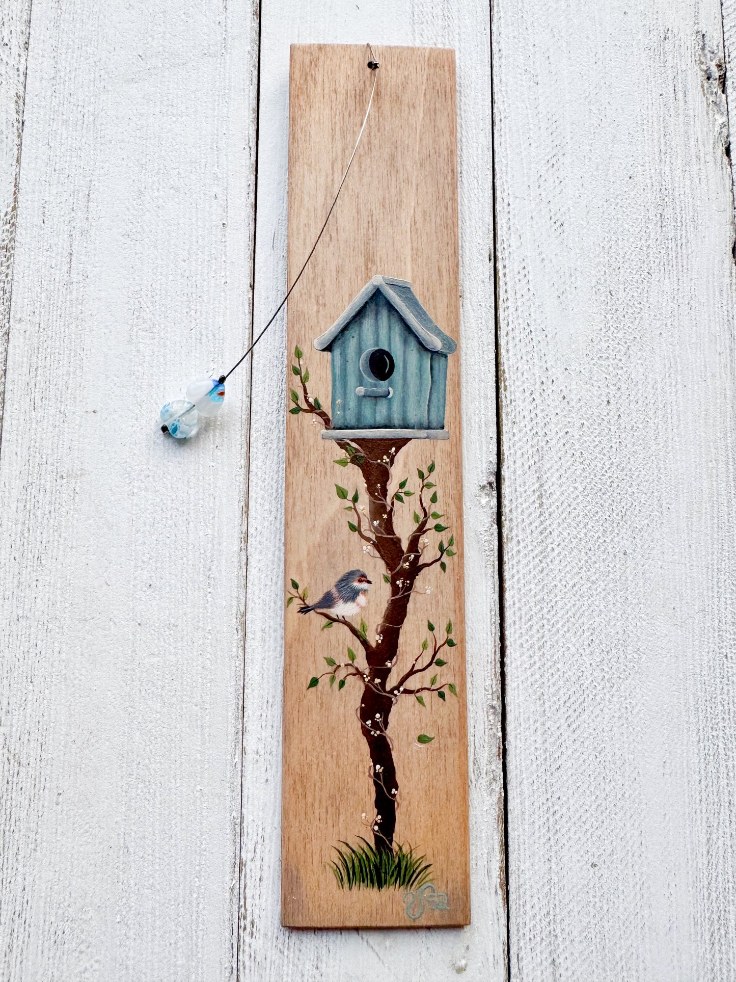 Signets en bois Cabane Oiseau