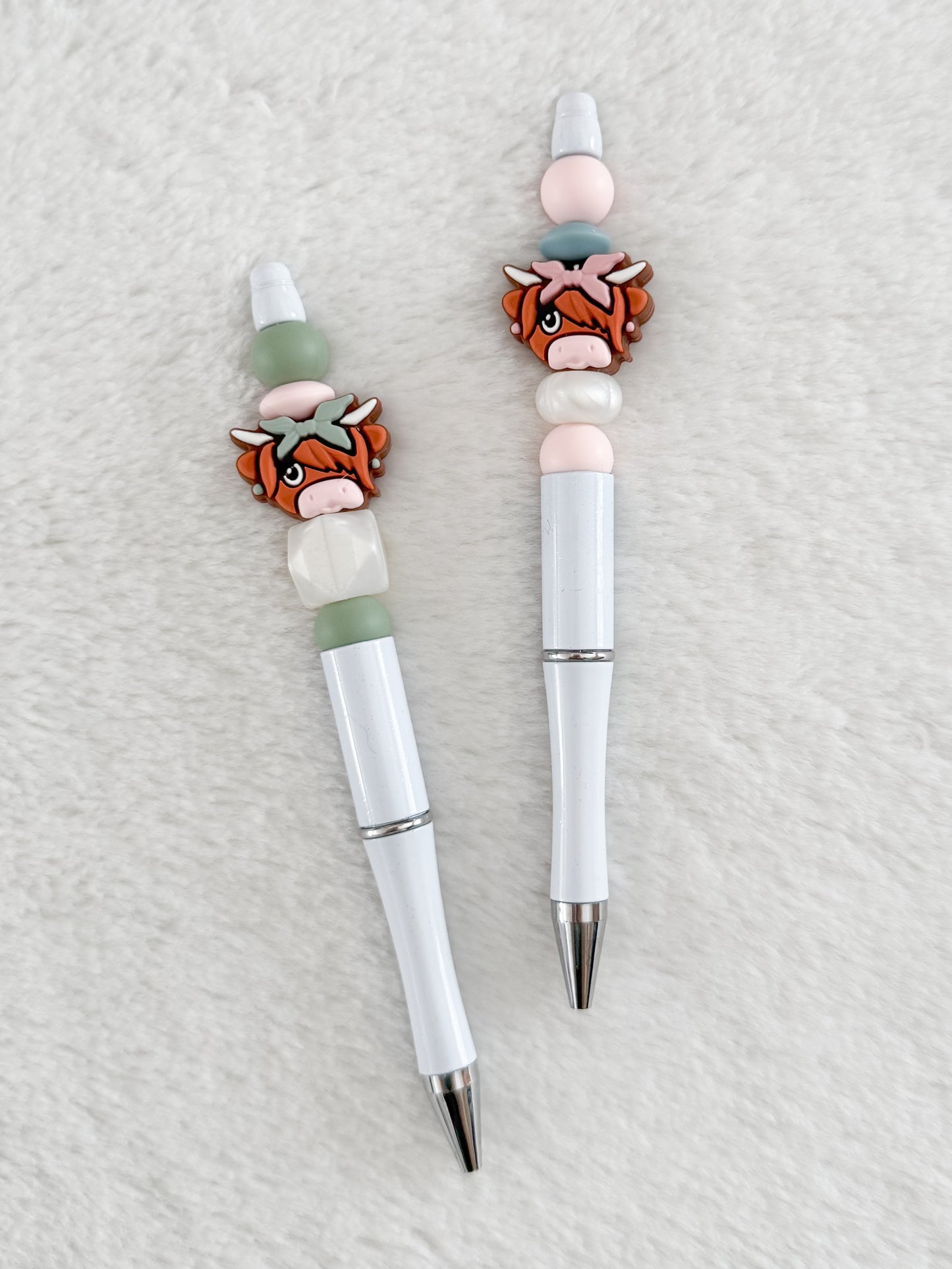 Stylo rechargeable à encre noir Vache