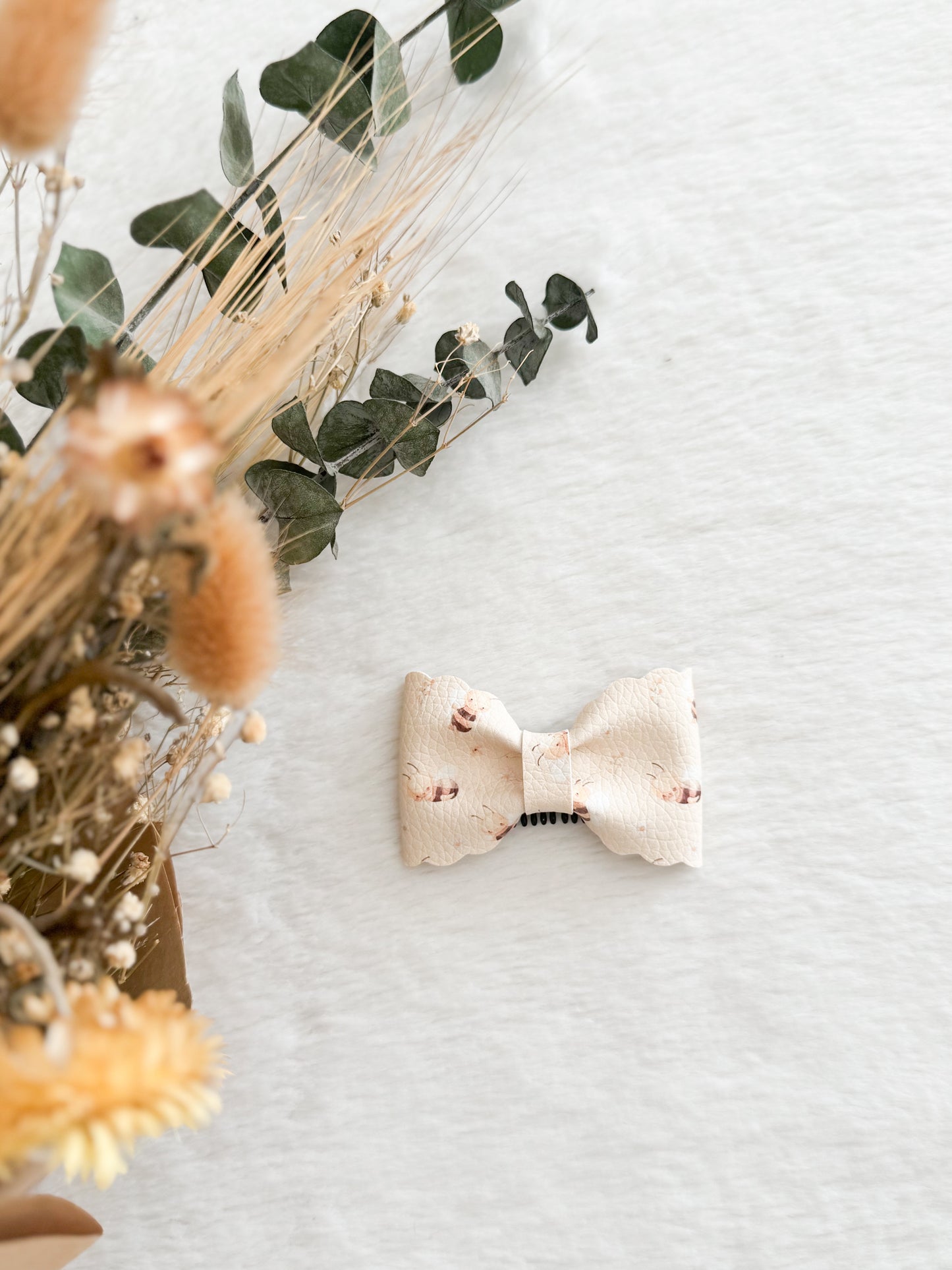 Boucle à cheveux Madie Abeilles • Pince cheveux fins •