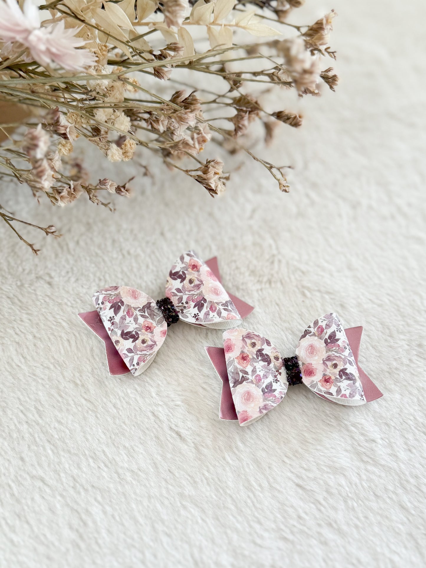 Boucle à cheveux Bella Aquarelle Floraux