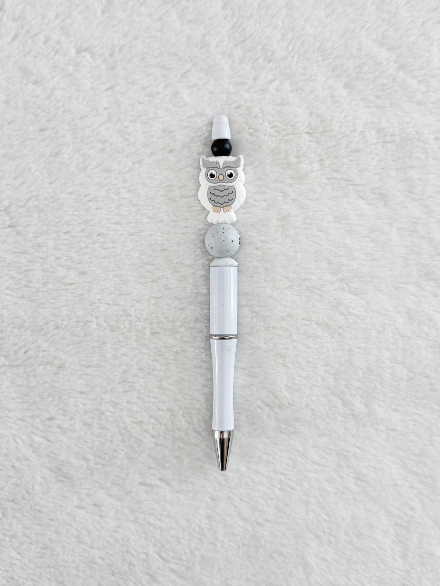Stylo rechargeable à encre noir Hibou