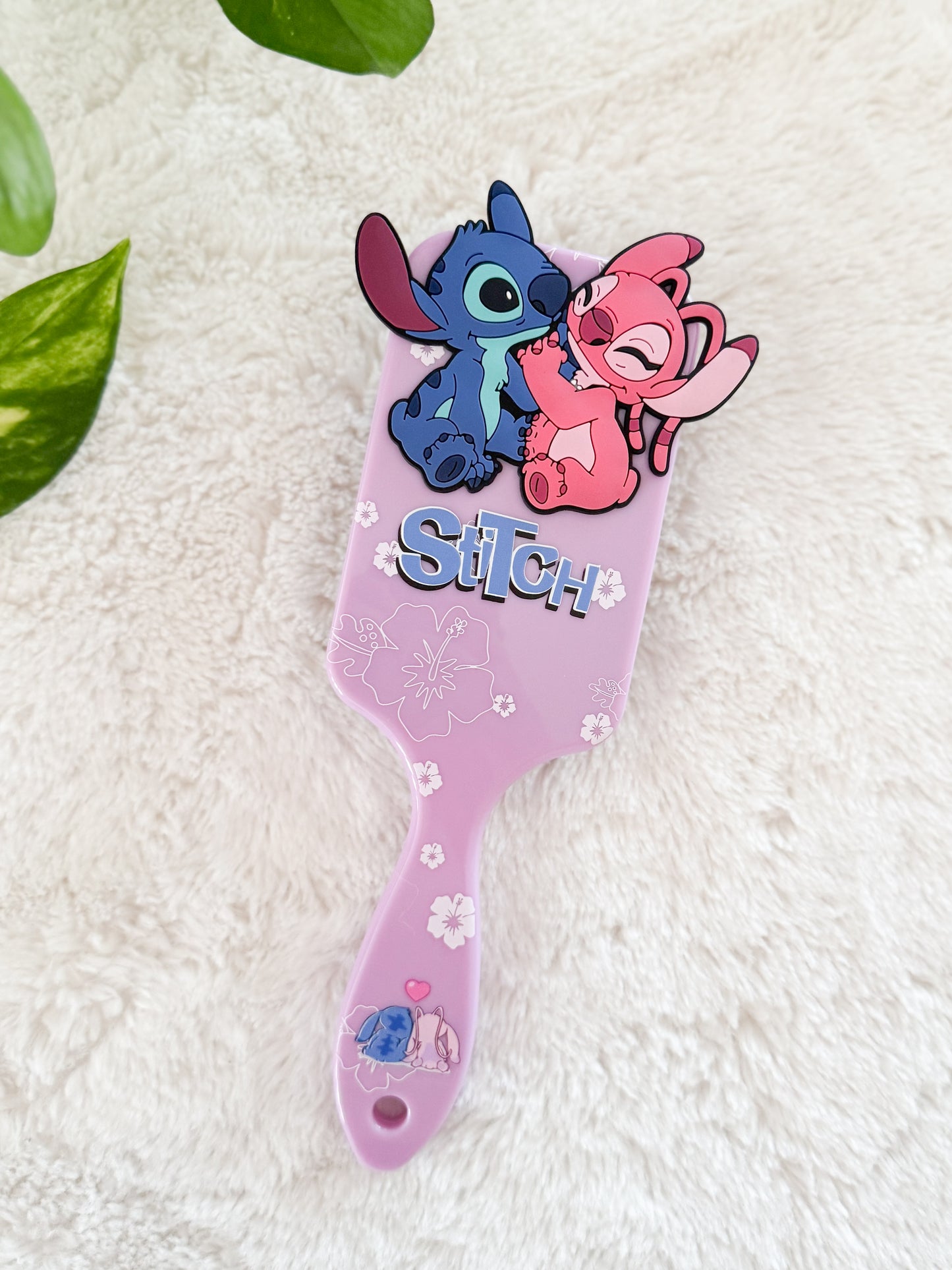 PRÉCOMMANDE ** 1 semaine de délai ** Brosse démêlante Duo Mauve