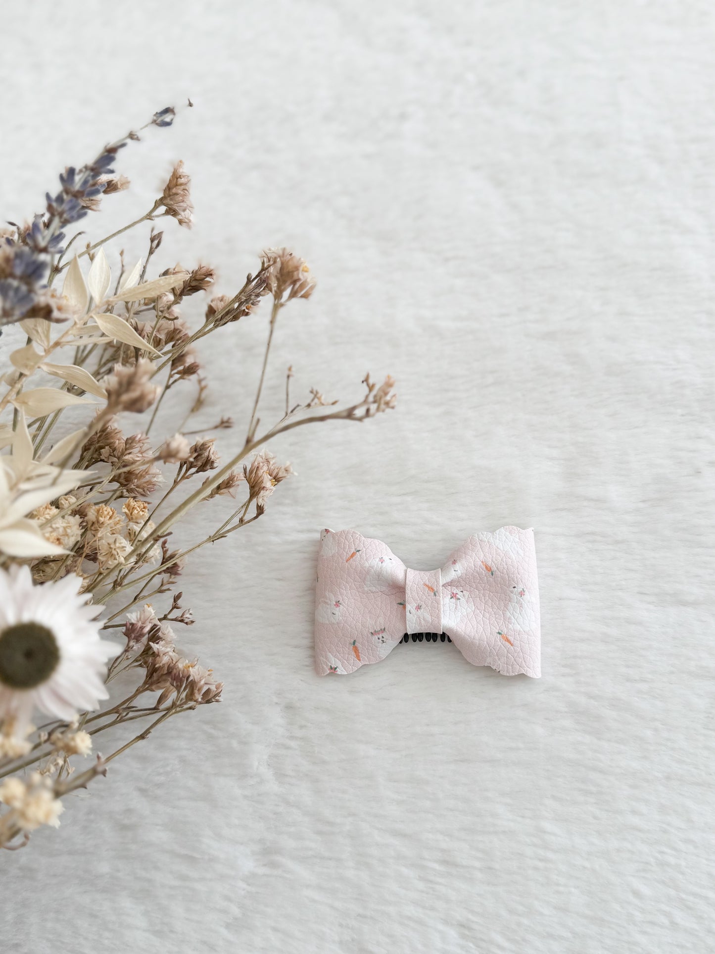 Boucle à cheveux Madie Lapins • Pince cheveux fins •