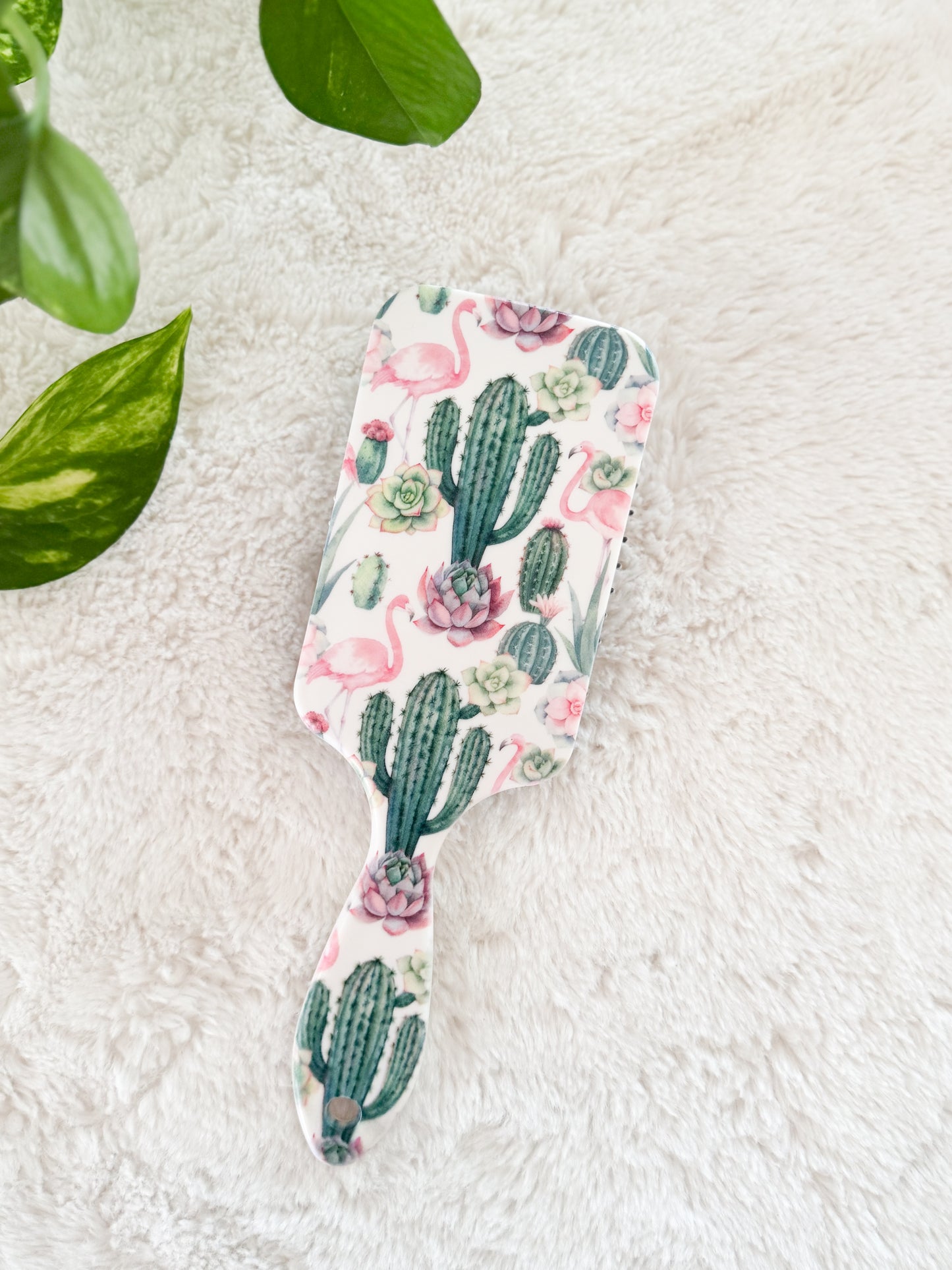 PRÉCOMMANDE ** 1 semaine de délai ** Brosse démêlante Cactus