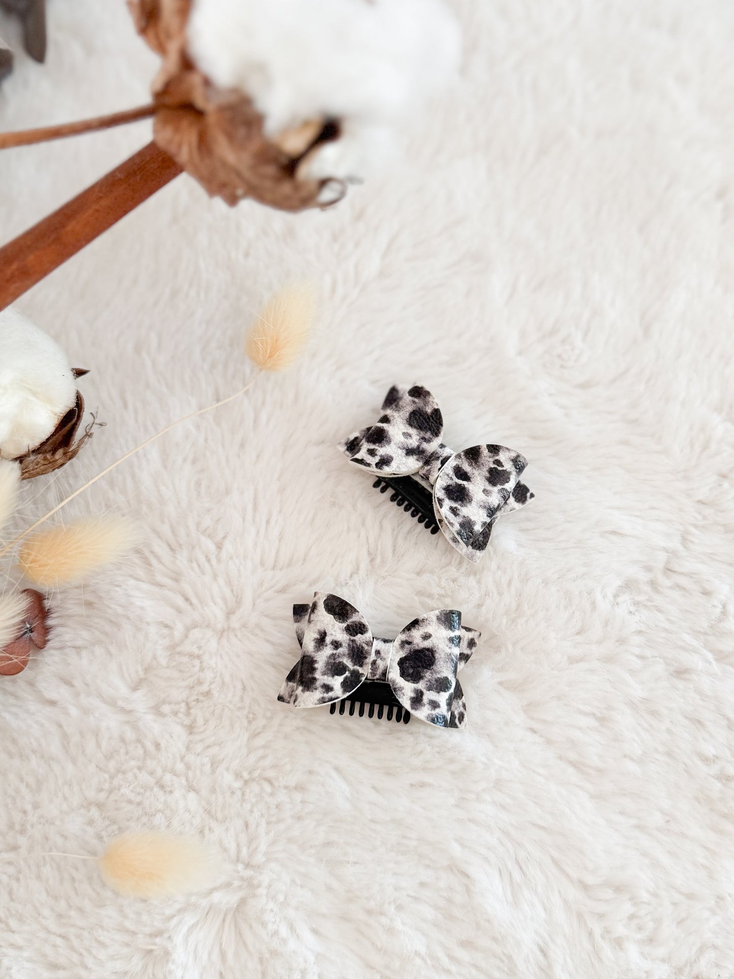 Boucle à cheveux Emma Motifs Vaches