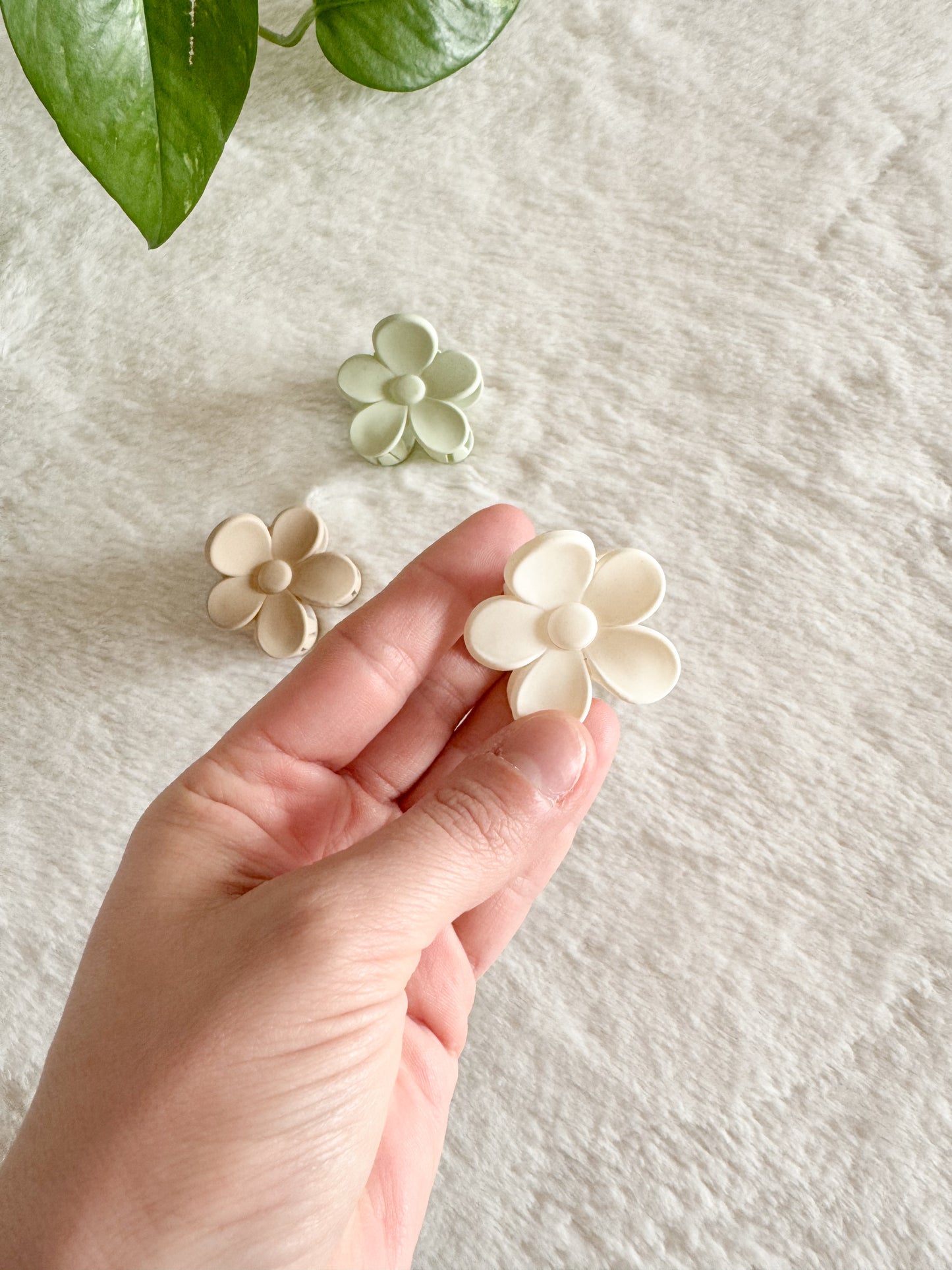Pince Acrylique Femme Marguerites