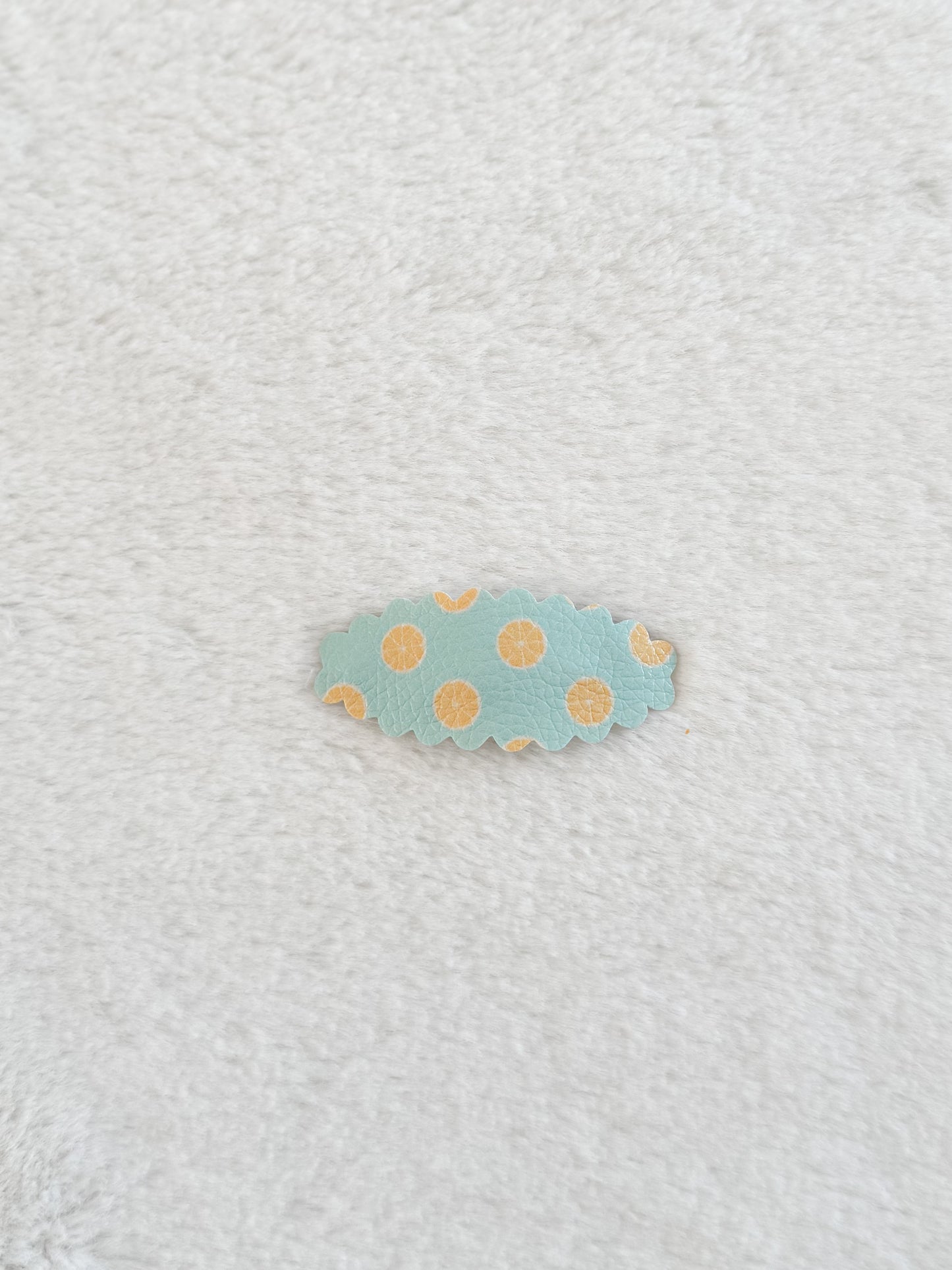 Barrettes avec cuirette