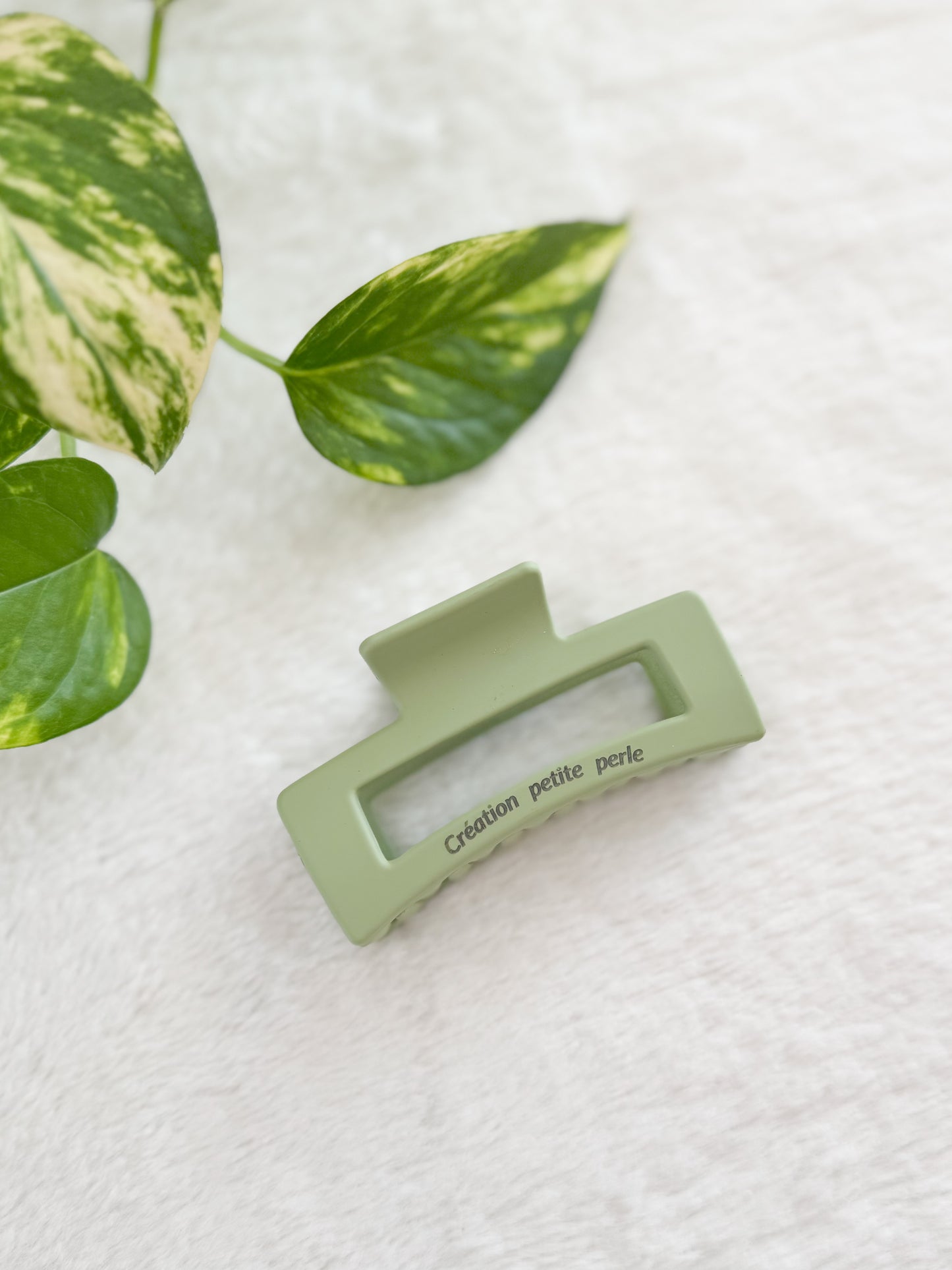 VERT ** Pince Acrylique Femme Clara