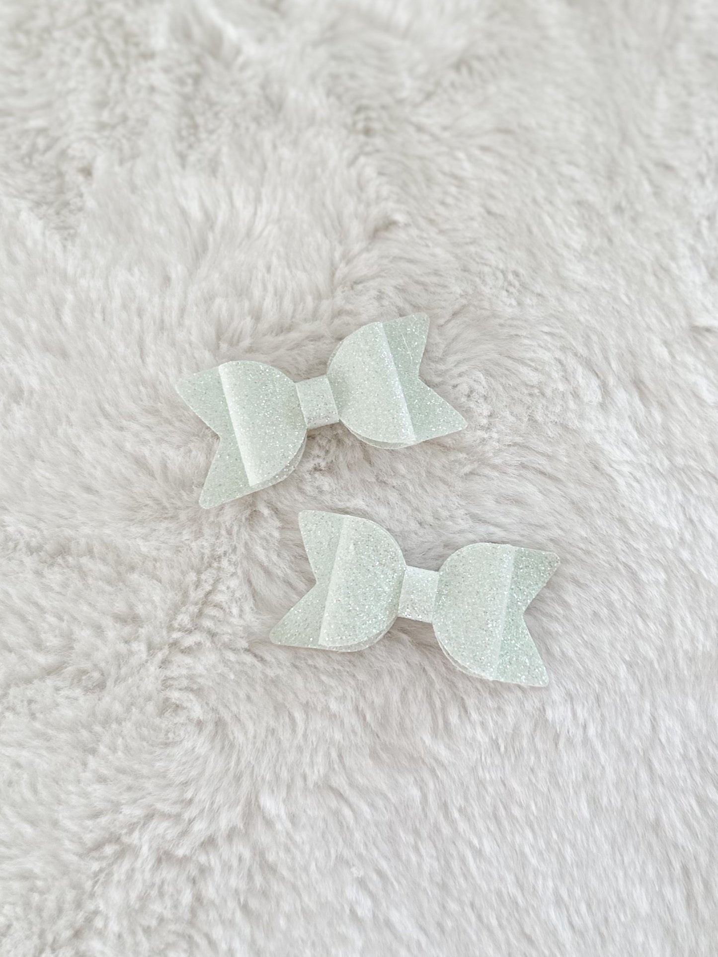 Boucle à cheveux Rosie Vert Scintillant