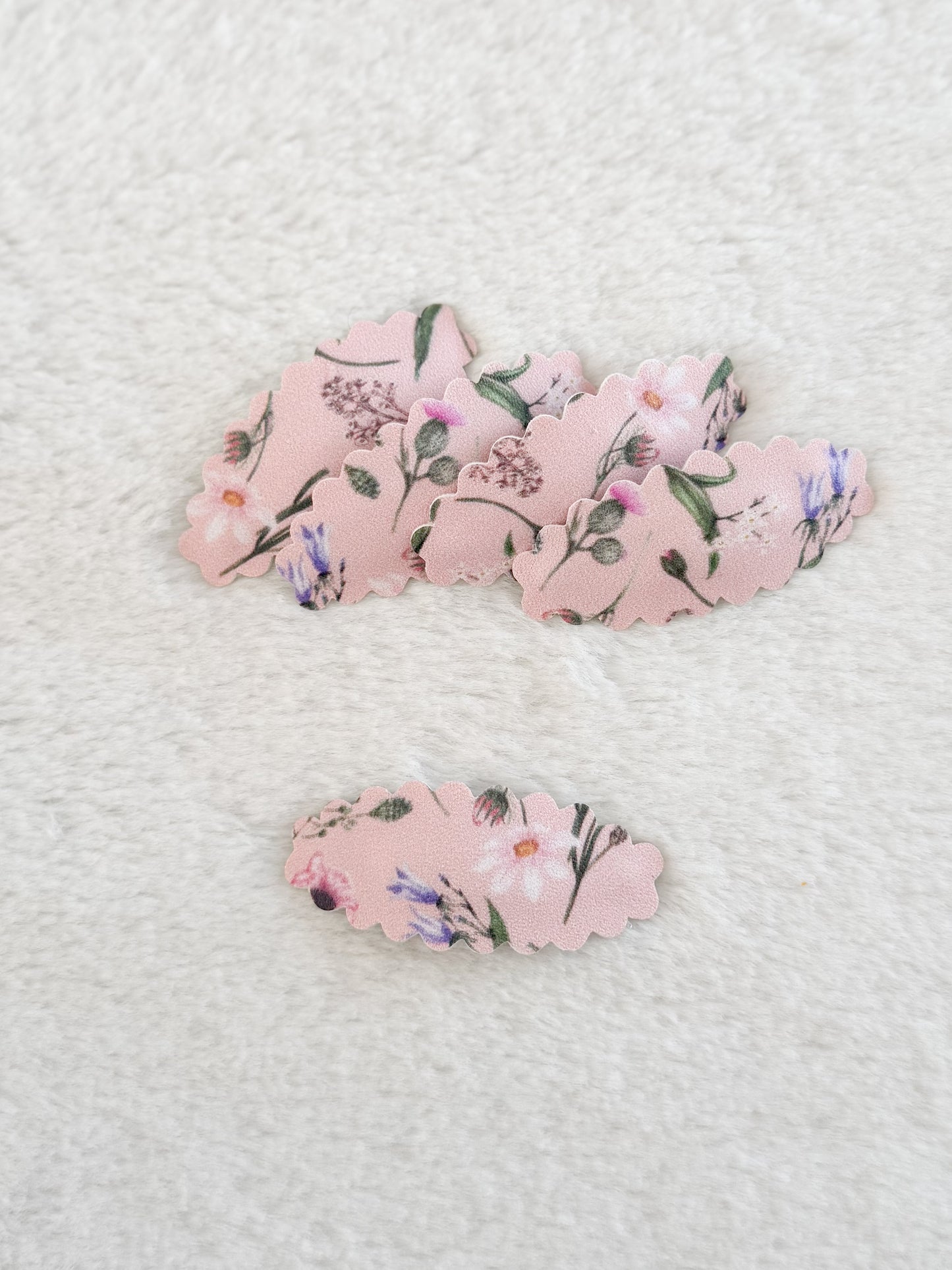 Barrettes avec cuirette