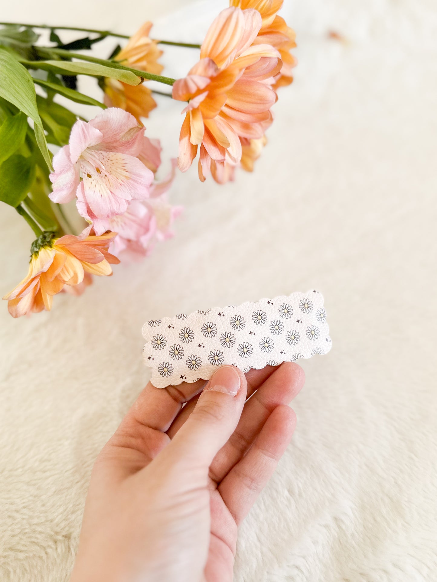 Barrette Femme Marguerites