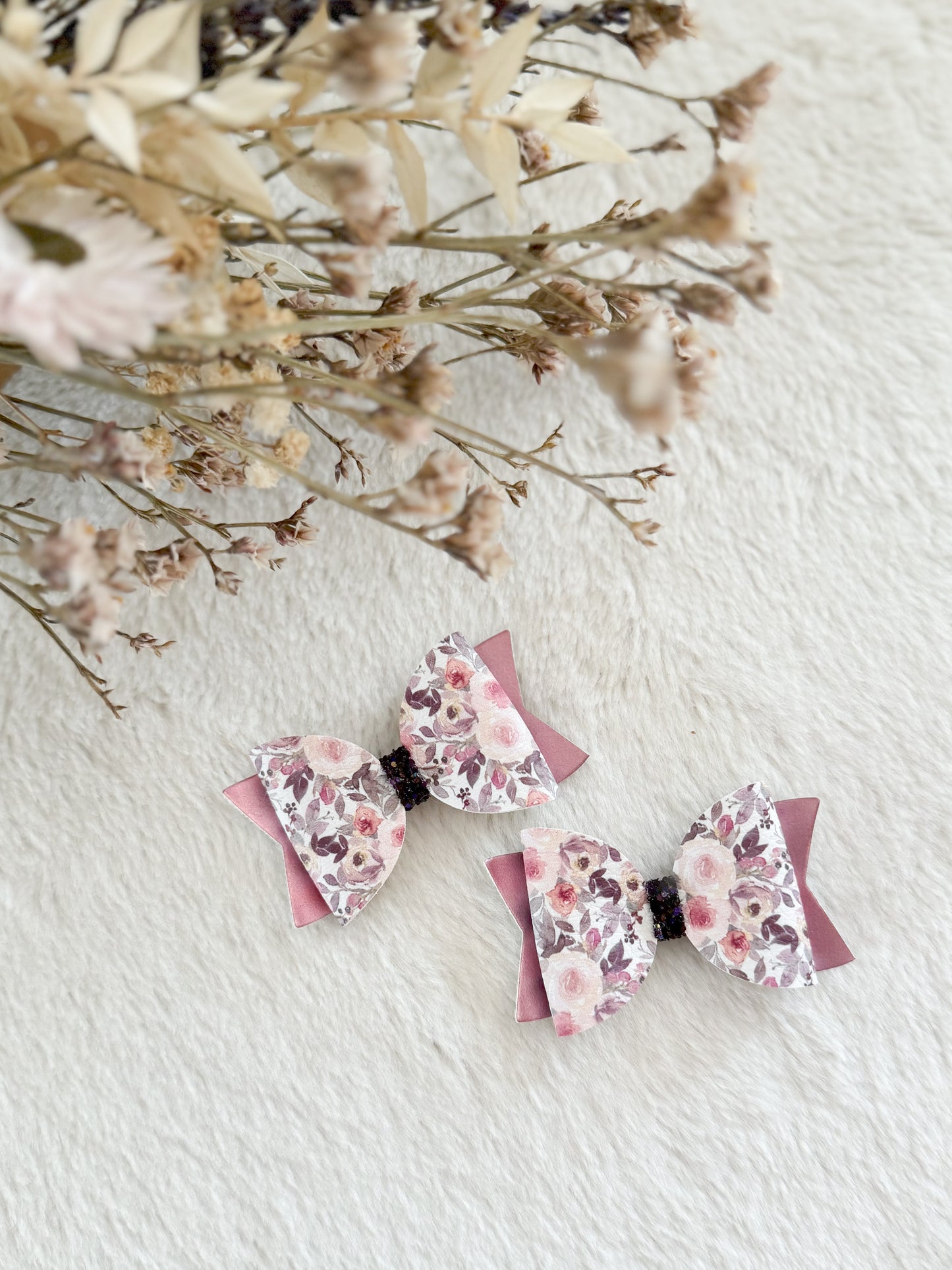 Boucle à cheveux Bella Aquarelle Floraux