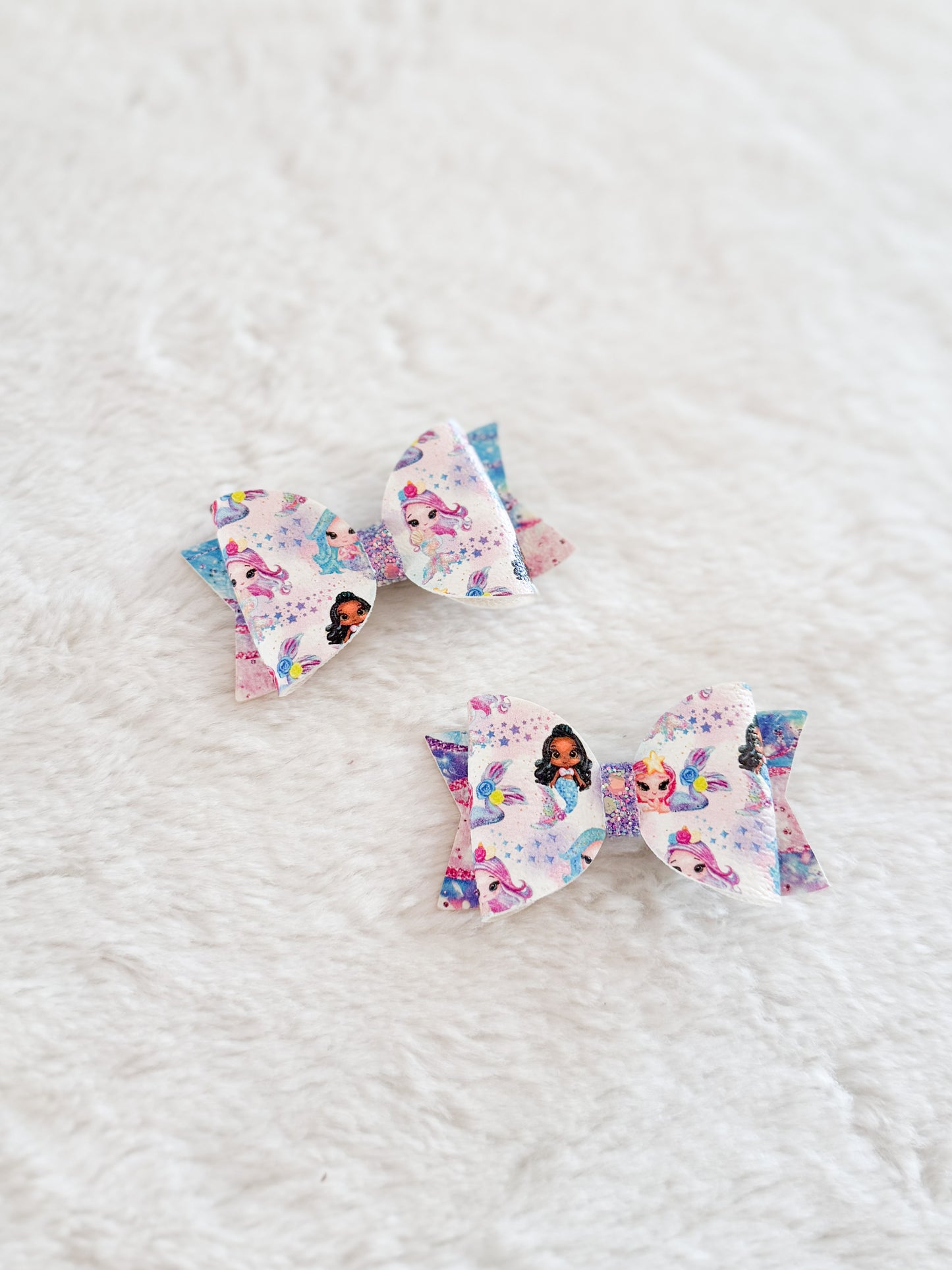 Boucle à cheveux Bella Sirènes • Pince Crocodile •