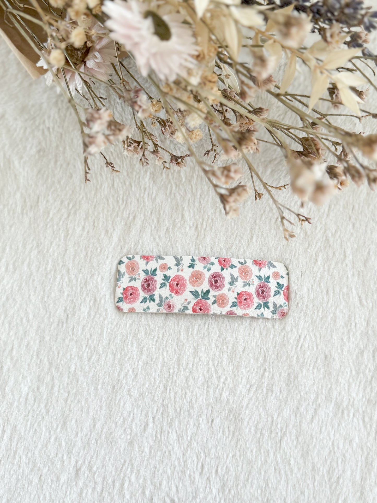 Barrette Femme Tapisserie Floral