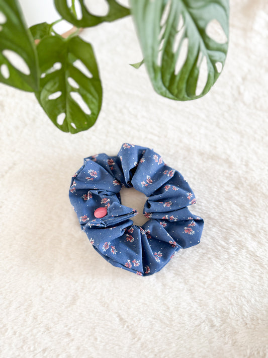Chouchou d'allaitement Vintage Bleu