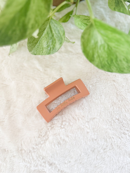 Pince Acrylique Femme Clara Orange Brulé