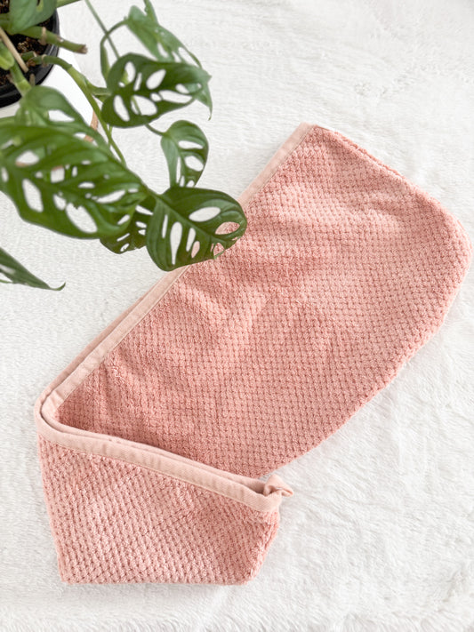 Serviette de tête Rose