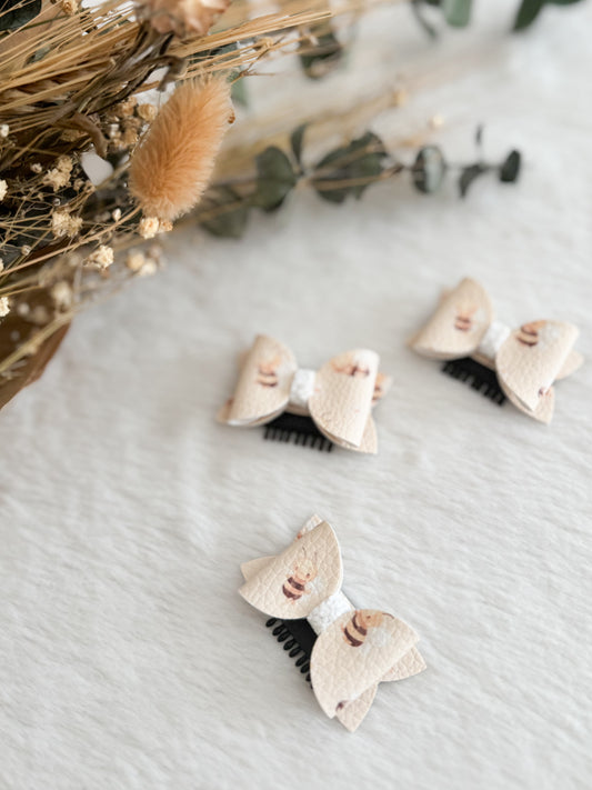 Boucle à cheveux Emma Abeilles