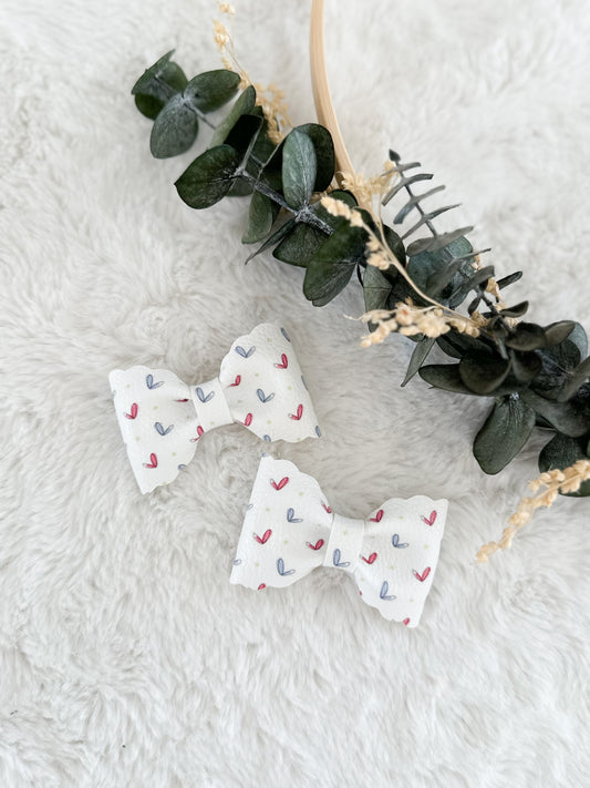 Boucle à cheveux Madie Coeurs