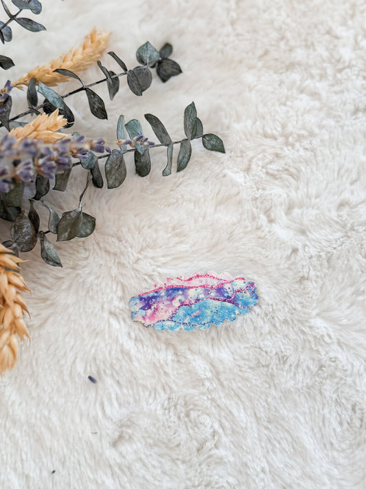 Barrette avec cuirette Marbre