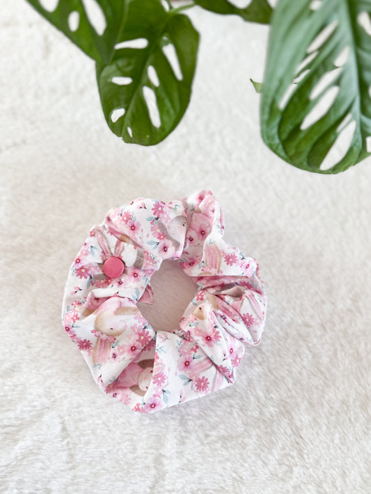 Chouchou d'allaitement Lapins Fleurs