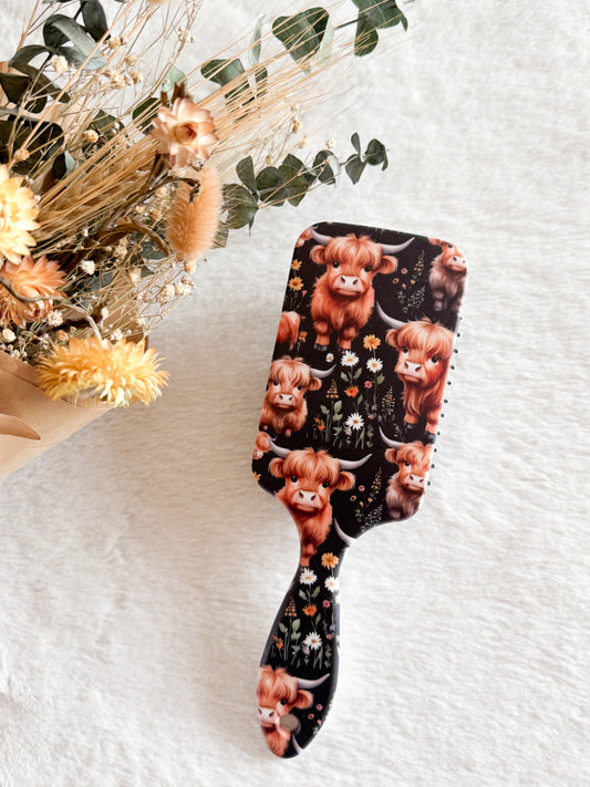 Brosse démêlante Vaches Highland