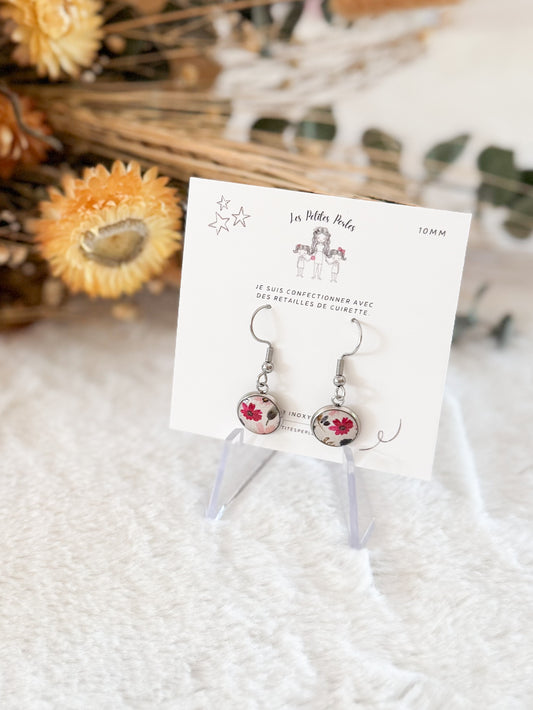 Boucles d'oreilles 10mm La Paysanne