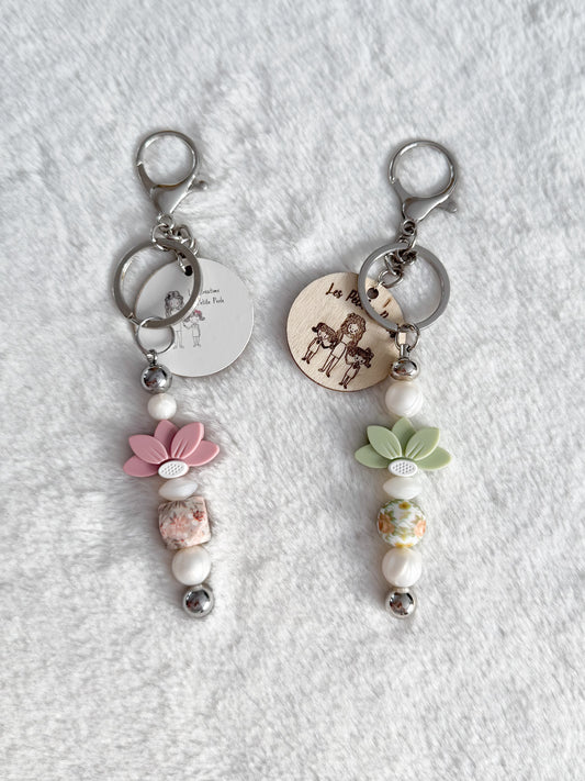 Porte-Clefs Demi Fleur