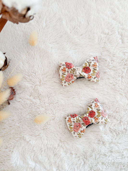 Boucle à cheveux Madie Fleurs des Champs• Pince cheveux fins •