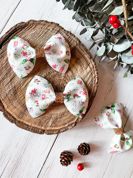 Boucle à cheveux Béa Noël